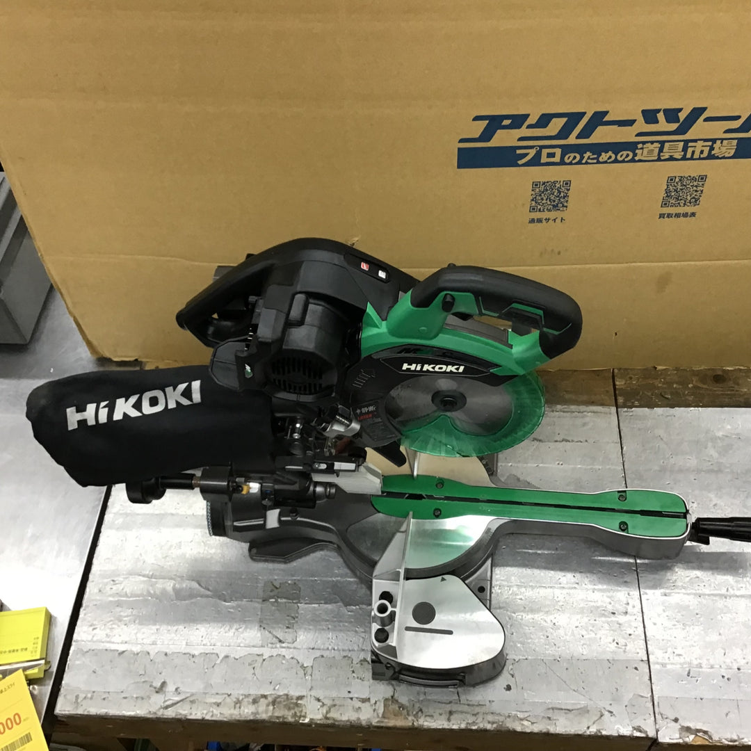 【店頭受取り限定】★ハイコーキ(HIKOKI ※旧:日立工機) コードレス卓上スライド丸のこ C3607DRA(NN)【所沢店】