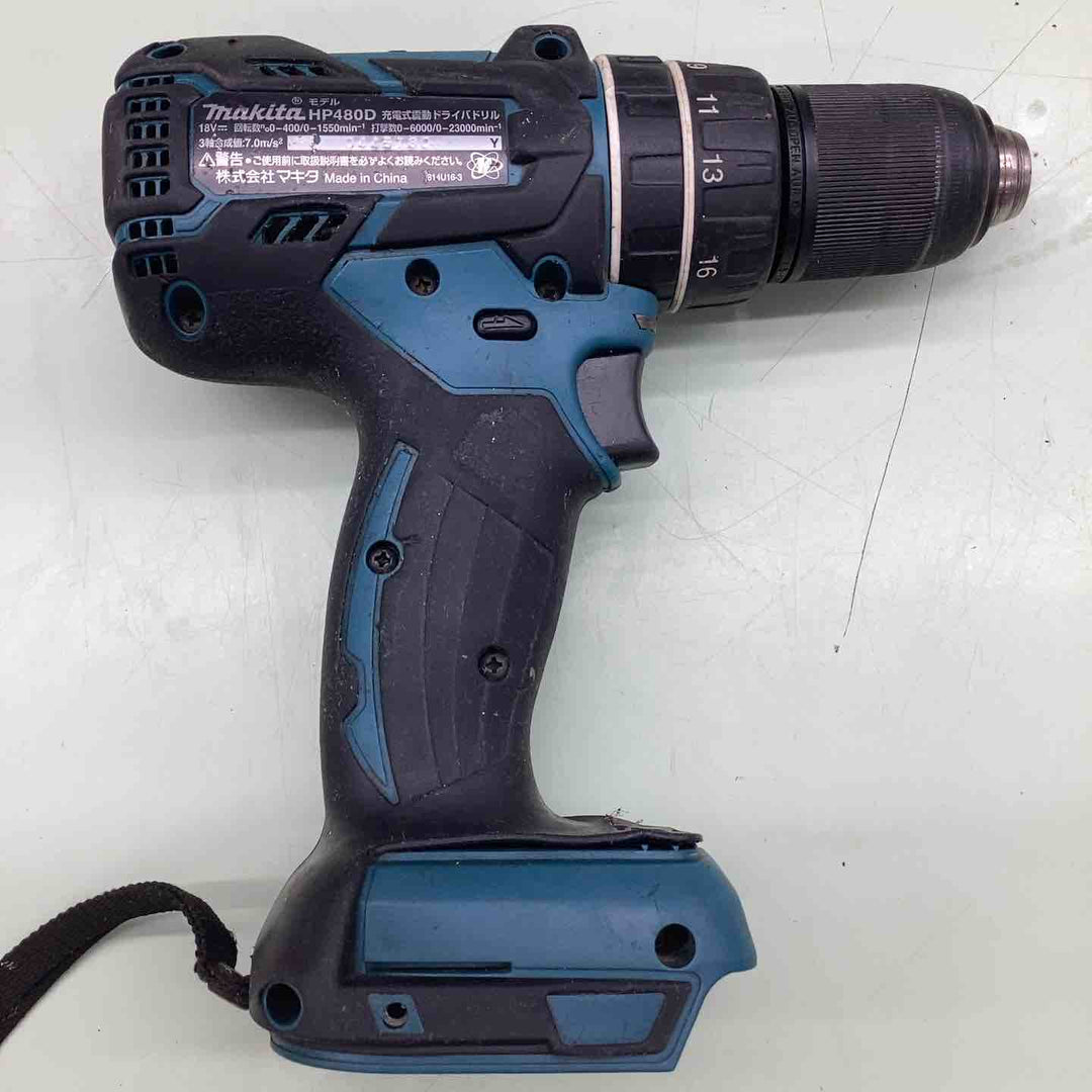 ☆マキタ(makita) コードレス振動ドリルドライバー HP480DZ【越谷店】