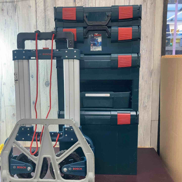 【中古品】 ボッシュ(BOCSH) キャリー台車 ツールボックス まとめセット 移動 工具 【東大和店】