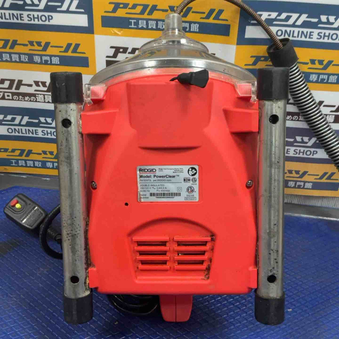 RIDGID ドレンクリーナー パワークリアー【草加店】