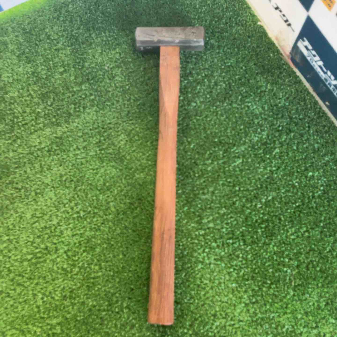 棟誉 龍虎彫 八角玄翁 80匁 赤樫柄【草加店】