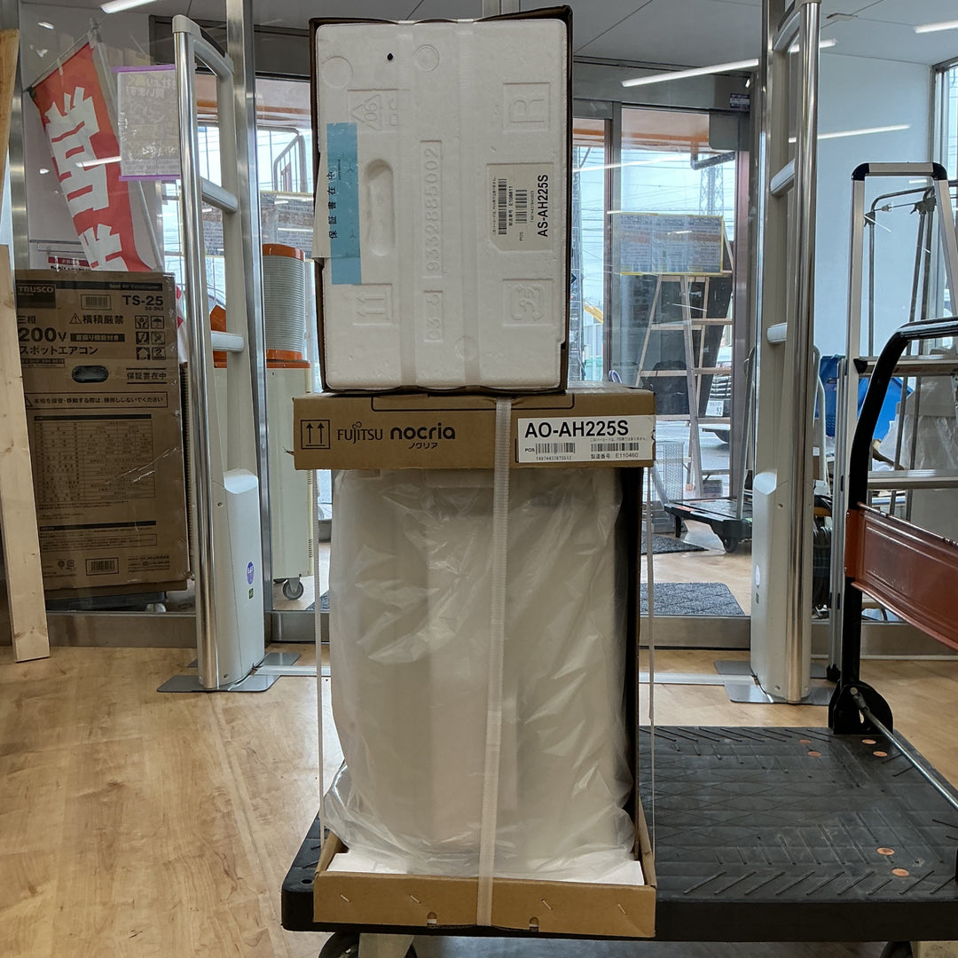 【店頭受取り限定】富士通 ルームエアコン ノクリア AHシリーズ 2025年モデル 6畳用 AS-AH225S-W+AO-AH225S 【電材館越谷店】