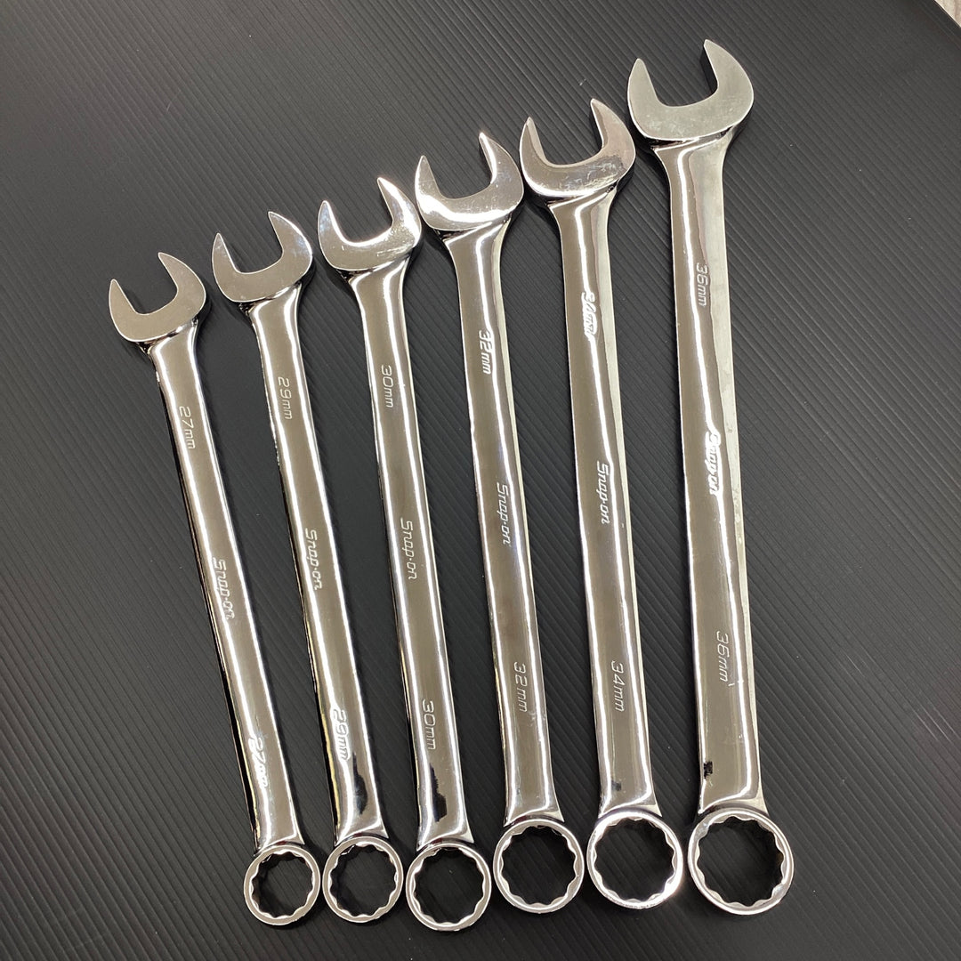 ▲スナップオン(Snap-on)スタンダードコンビネーションレンチ 25本フルセット　OEXM725KB【越谷店】