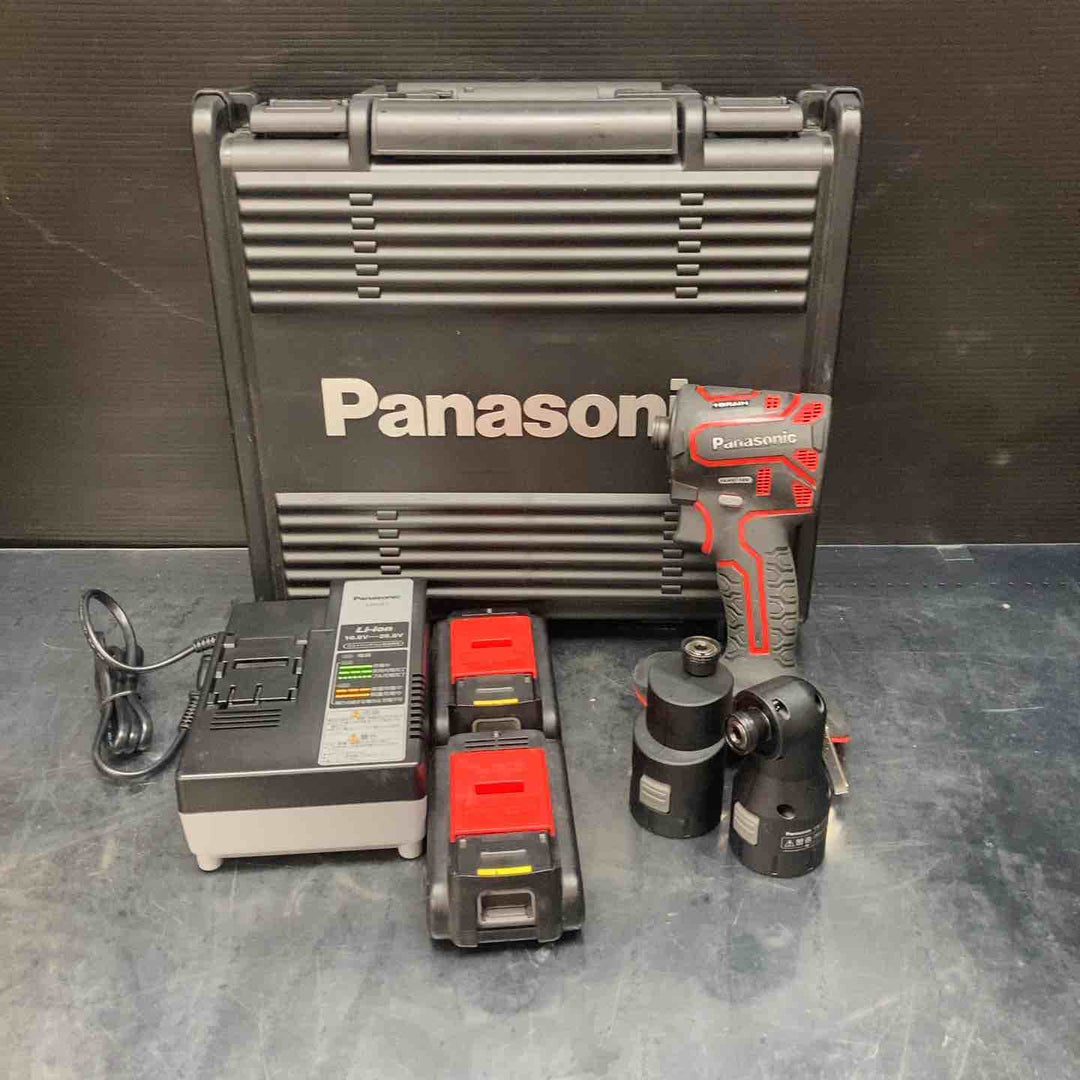 ★パナソニック(Panasonic) コードレスインパクトドライバー EZ1PD1N18D-R【川越店】