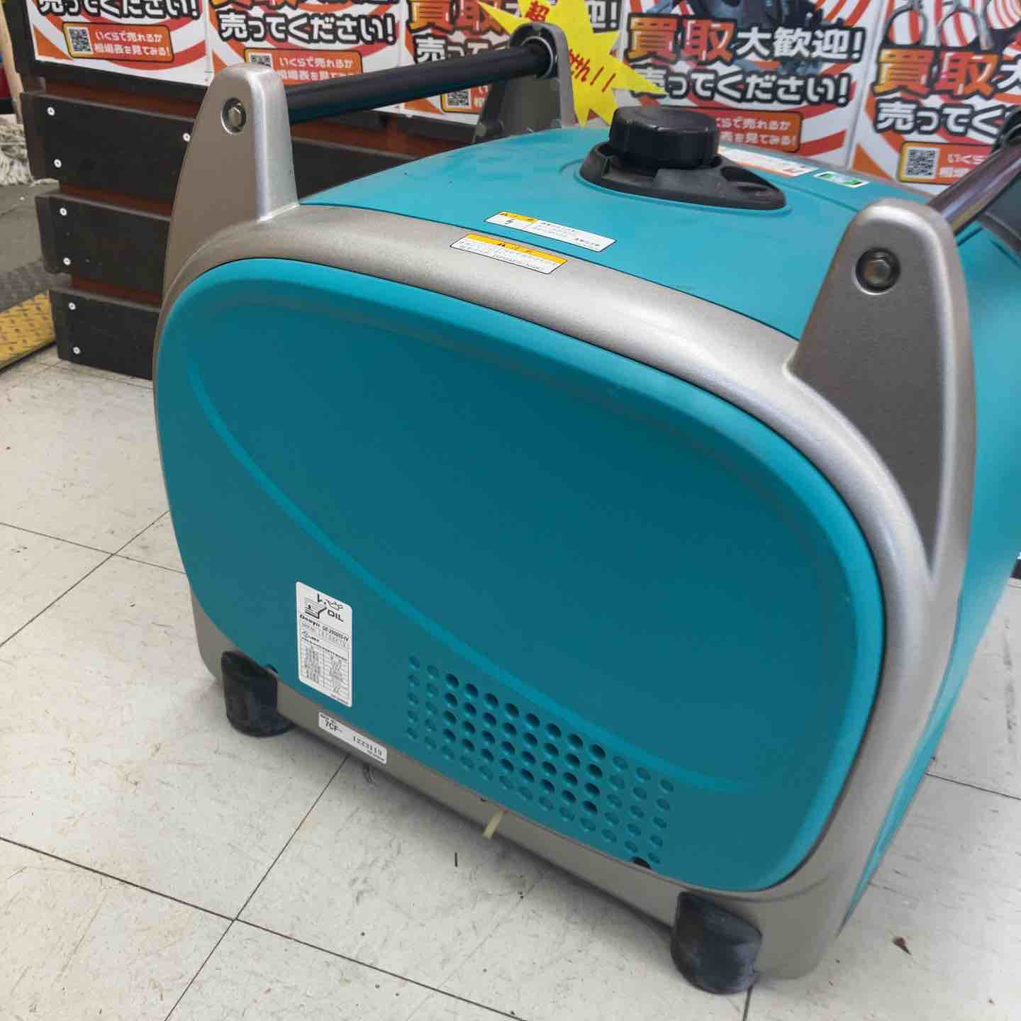 店頭受取り限定】☆デンヨー(Denyo) 発電機 GE-2000SS-IV【鴻巣