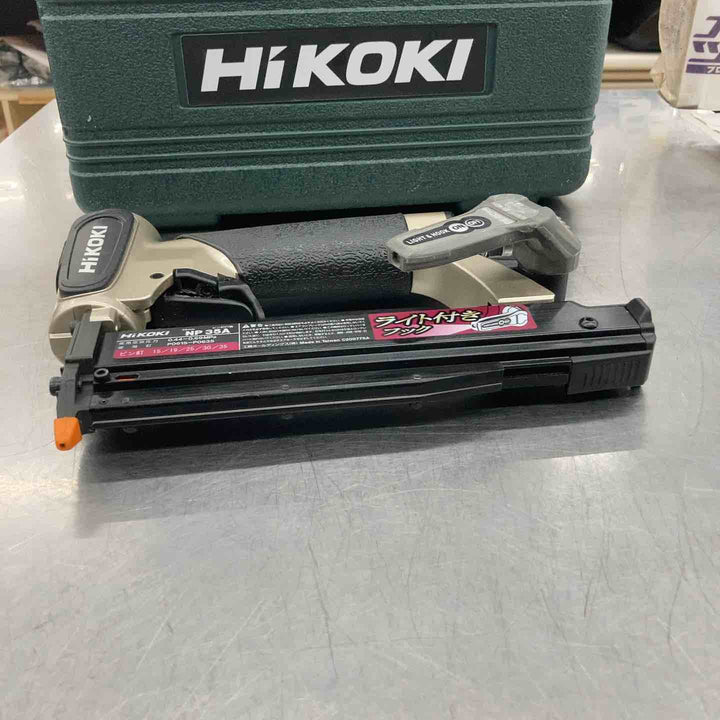 ★ハイコーキ(HIKOKI ※旧:日立工機) 常圧ピンネイラ NP35A【所沢店】