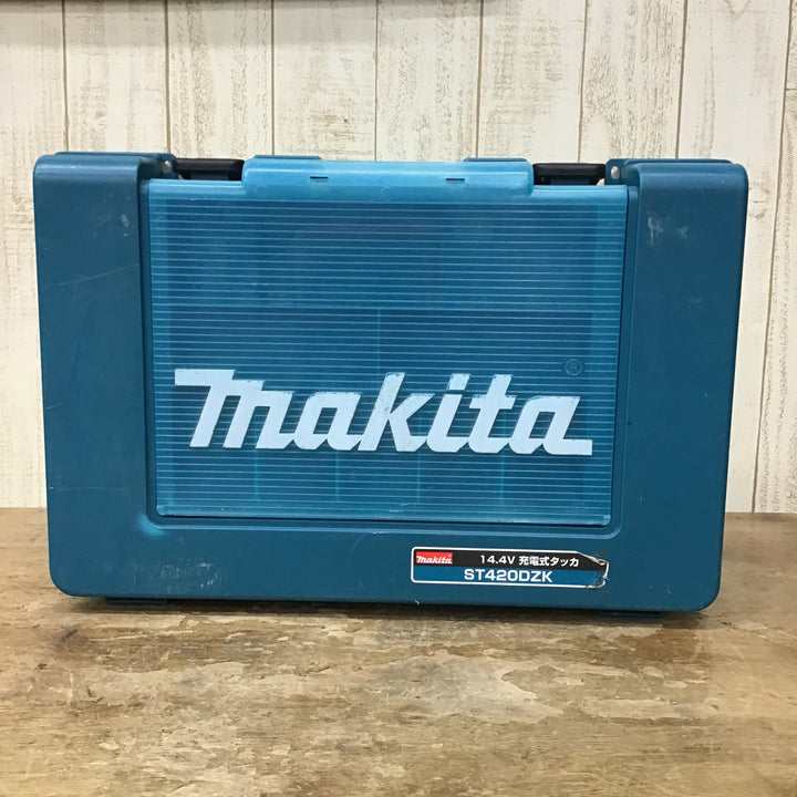 ☆マキタ(makita)14.4Vコードレスタッカ ST420DZK 本体＋ケースセット【柏店】