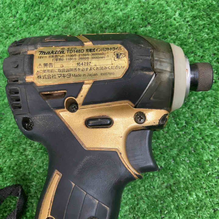◇マキタ(makita) コードレスインパクトドライバー 18V ゴールド TD148DSP1 (TD148DRTX) 100周年【草加店】