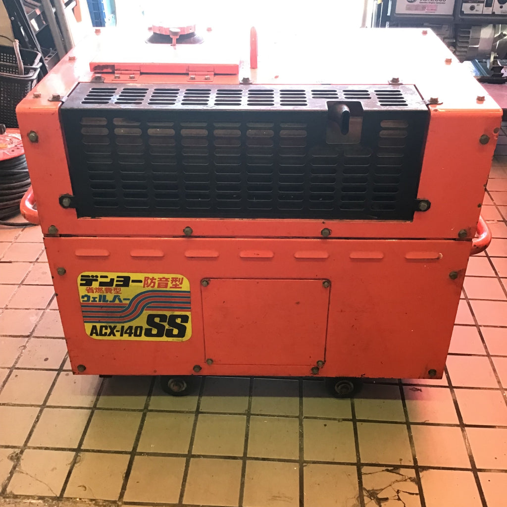 店頭受取り限定】デンヨー 防音型 エンジン溶接機 ウェルパー 140SS