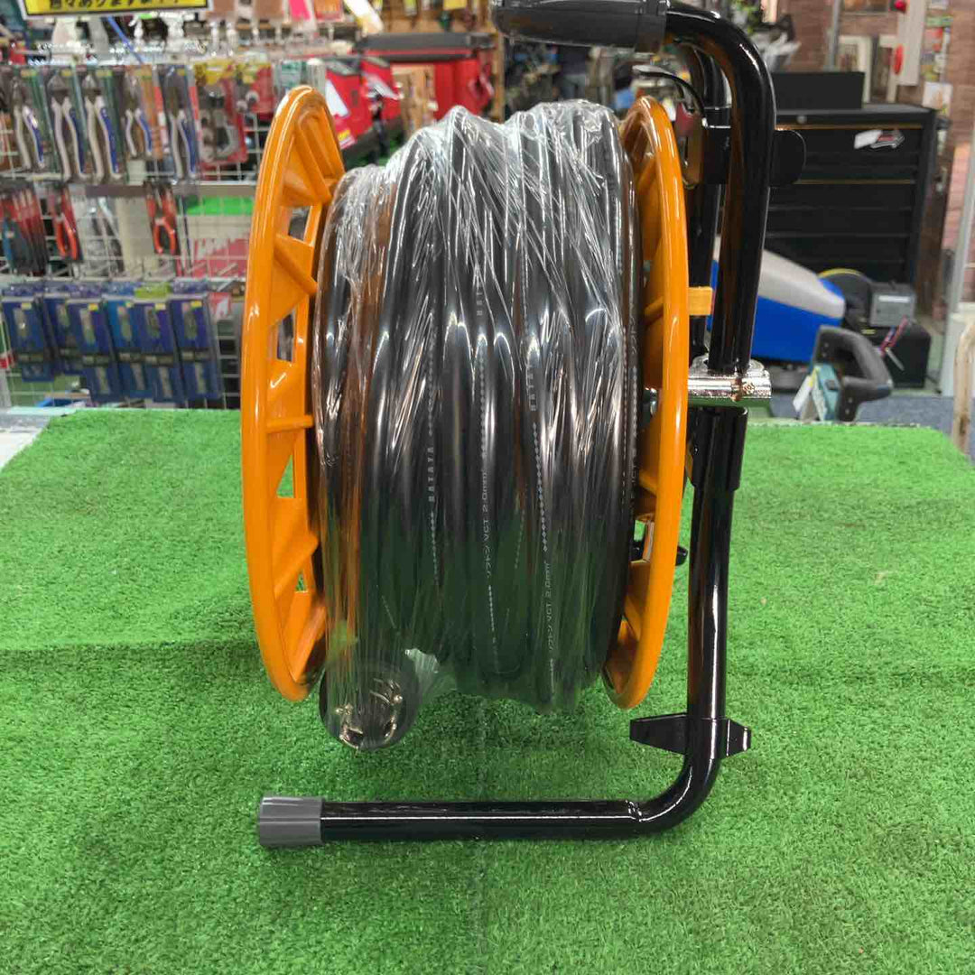 ハタヤ(HATAYA) 三相200V型コードリール (引掛け型) 漏電遮断器付 接地付 30m BR-302ML【桶川店】