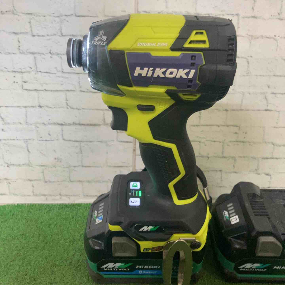 ★ハイコーキ(HIKOKI ※旧:日立工機) コードレスインパクトドライバ スパイダーイエロー WH36DD(2XHYSZ)【町田店】