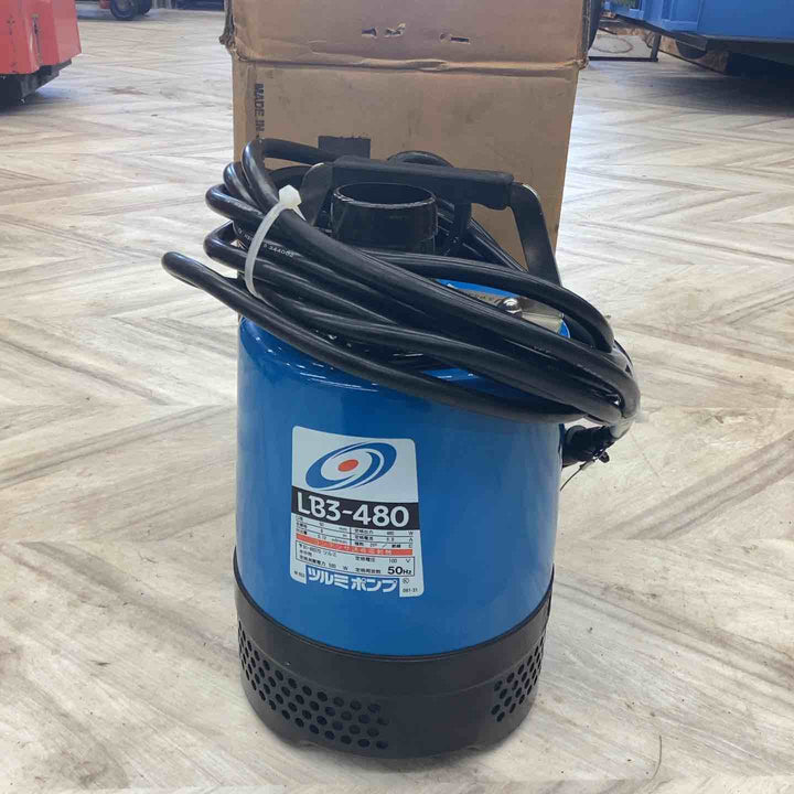 ◇ツルミ 排水ポンプLB3-480 水中用【越谷店】