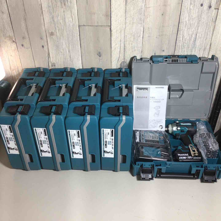 【未使用品】 マキタ makita コードレス インパクトレンチ TW300DRGX 5台 バッテリー&充電器付 フルセット 純正 充電式 18V 【戸田店】
