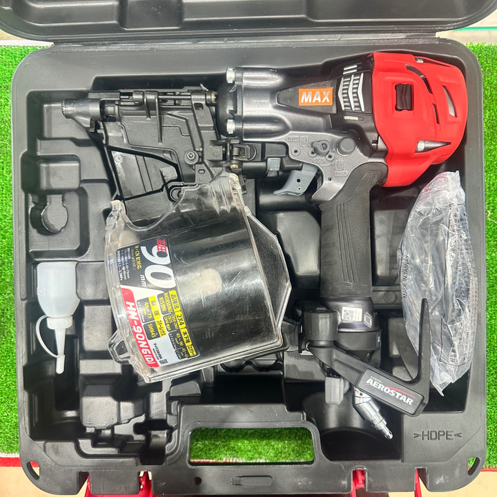 ★マックス(MAX) 高圧エア釘打ち機 HN-90N6(D)-G【草加店】