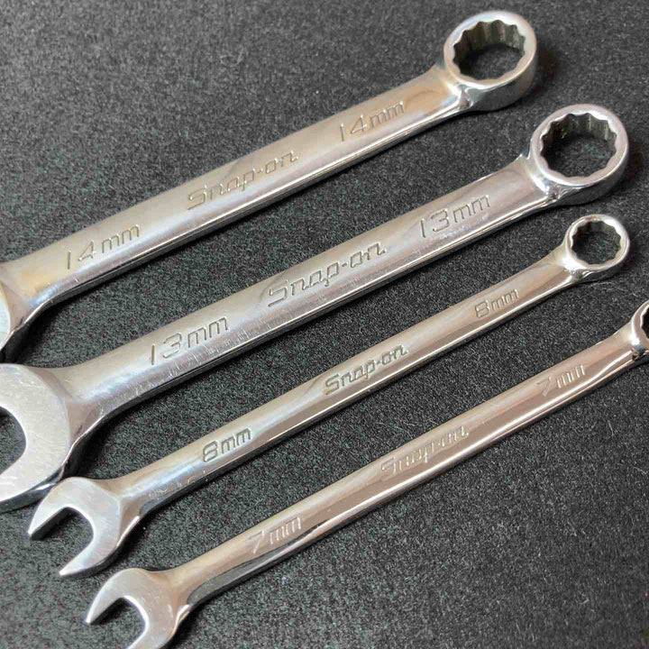 【中古品】 スナップオン(Snap-on) OEXM7B OEXM8B OEXM13B OEXM14B コンビネーションレンチ4本セット 【東大和店】