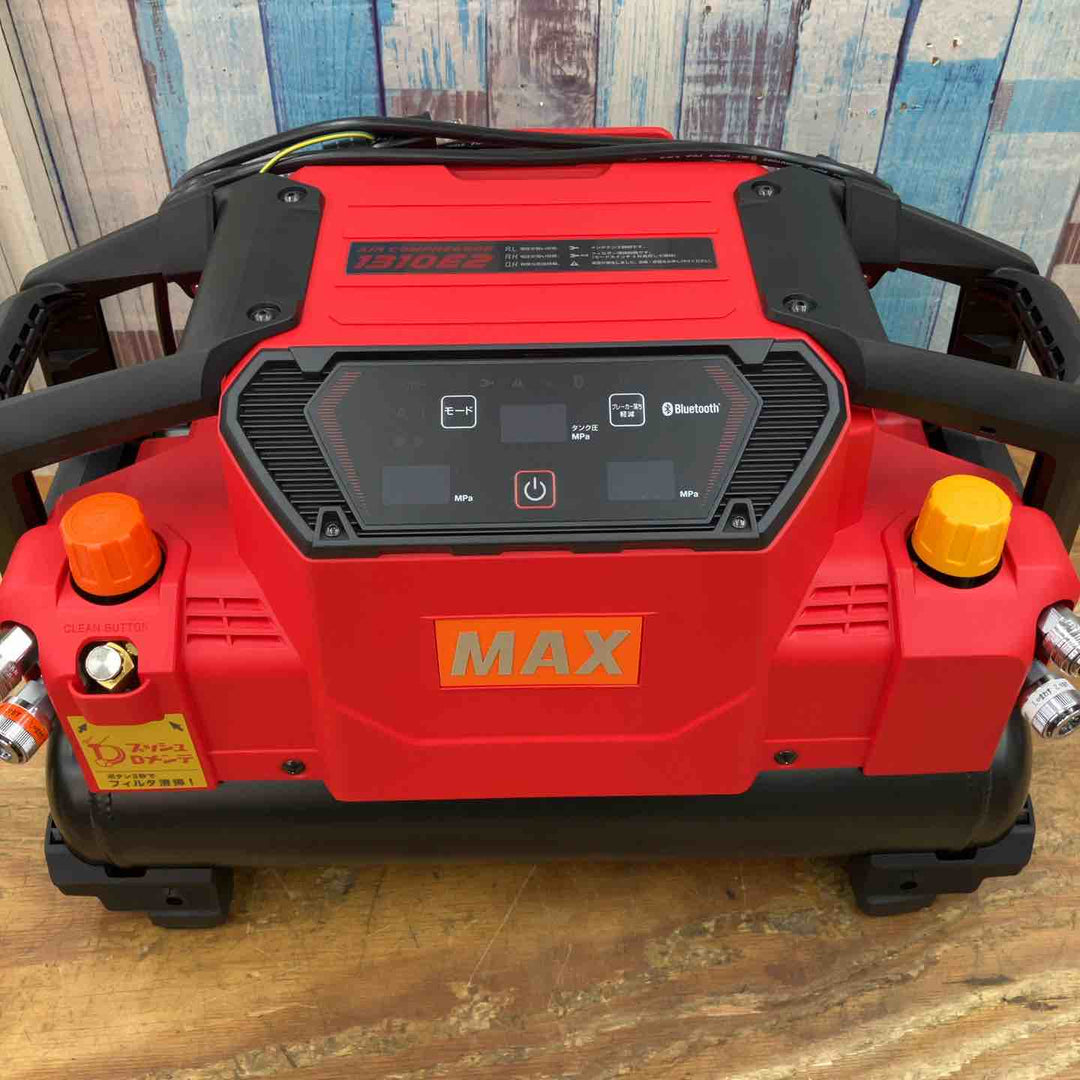 ★マックス(MAX) 高圧常圧兼用エアコンプレッサー AK-HL1310E2_レッド【柏店】