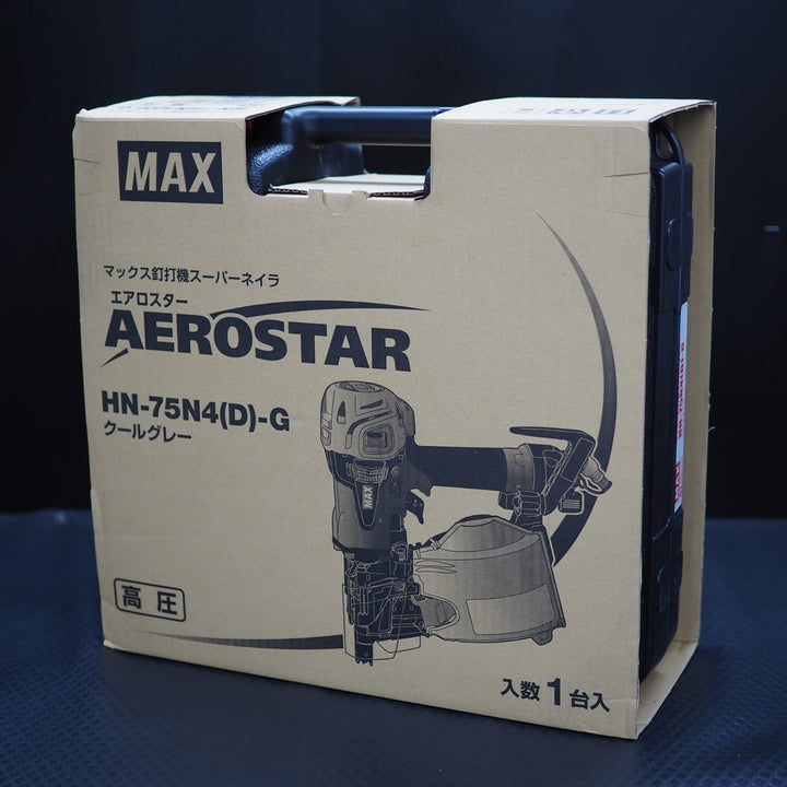 【未使用品】マックス/MAX 高圧エア釘打ち機 HN-75N4(D)-G【鴻巣店】