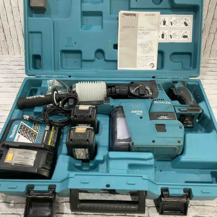 ★マキタ(makita) コードレスハンマドリル HR244DRGXV【川口店】