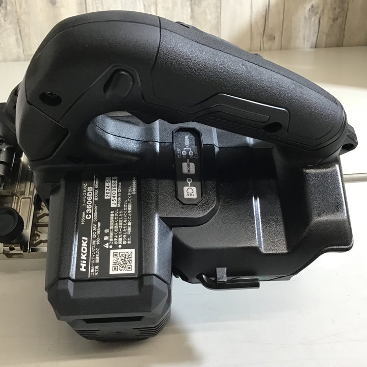 【未使用品】★ハイコーキ HIKOKI 36V 165mm コードレスマルノコ C3606DB(NNB) 【戸田店】