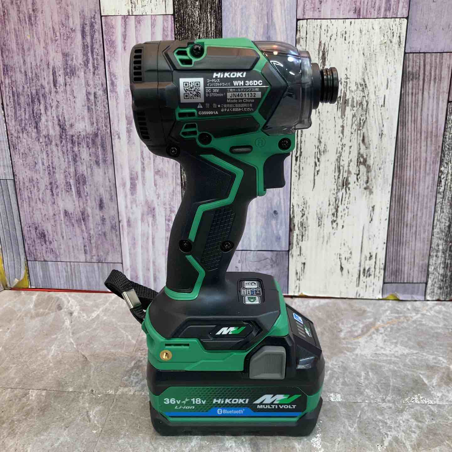 【中古品】 ハイコーキ/HIKOKI コードレスインパクトドライバー WH36DC(2XPSZ)(D) 【鴻巣店】 未使用品】ハイコーキ HIKOKI 36V コードレスインパクトドライバー