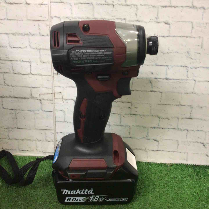 ★マキタ(makita) コードレスインパクトドライバー TD173DGXAR【町田店】