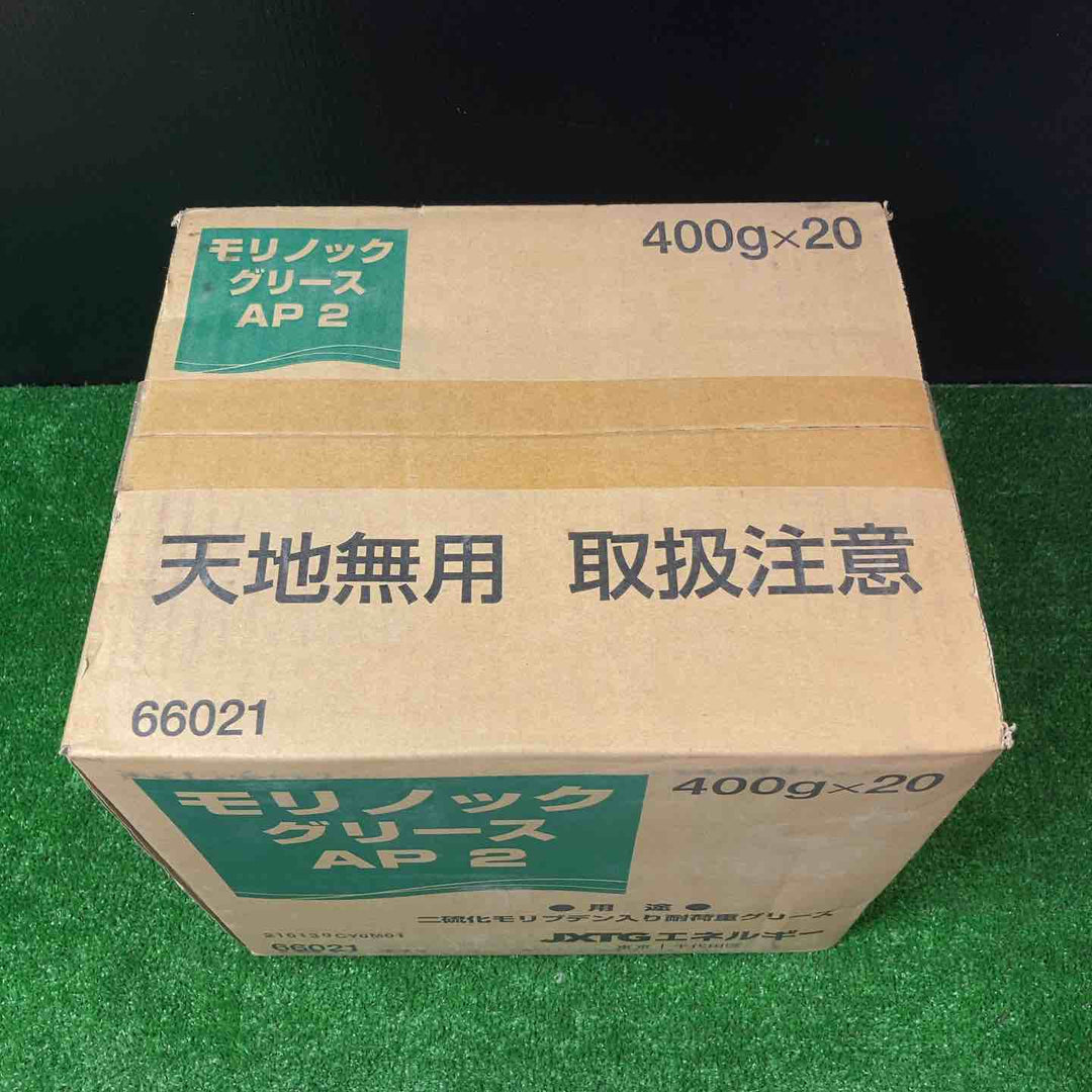 【未使用品(店頭展示品)】JXTGエネルギー モノリックグリース AP2 400g×20個 二硫化モリブデン入り 耐荷重グリース【岩槻店】