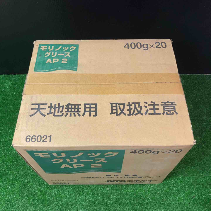【未使用品(店頭展示品)】JXTGエネルギー モノリックグリース AP2 400g×20個 二硫化モリブデン入り 耐荷重グリース【岩槻店】