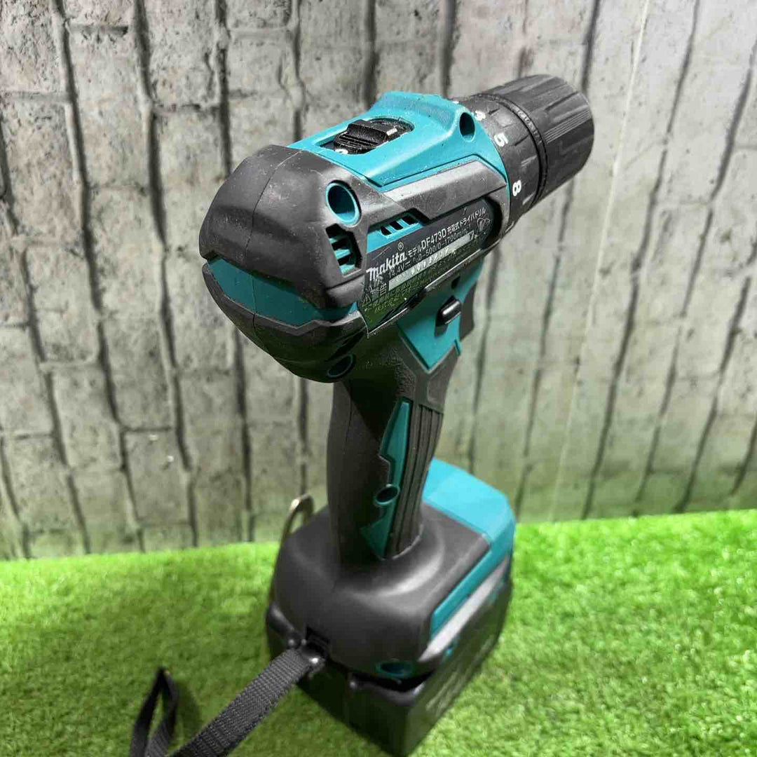 ★マキタ(makita) 14.4V コードレスドリルドライバー DF473DRFX 動作確認済み【川口店】