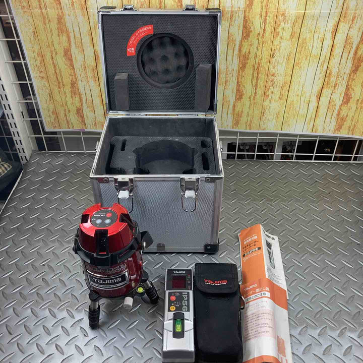 タジマ(TAJIMA) レーザー墨出し器 ゼロセンサーKJC 矩十字・横全周 モデル：ZEROS-KJC 【川崎店】