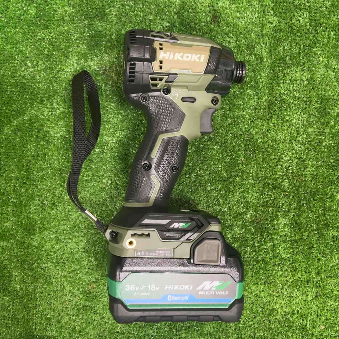 【未使用】ハイコーキ(HIKOKI ※旧:日立工機) コードレスインパクトドライバ フォレストグリーン WH36DD(2XHGSZ)【川越店】