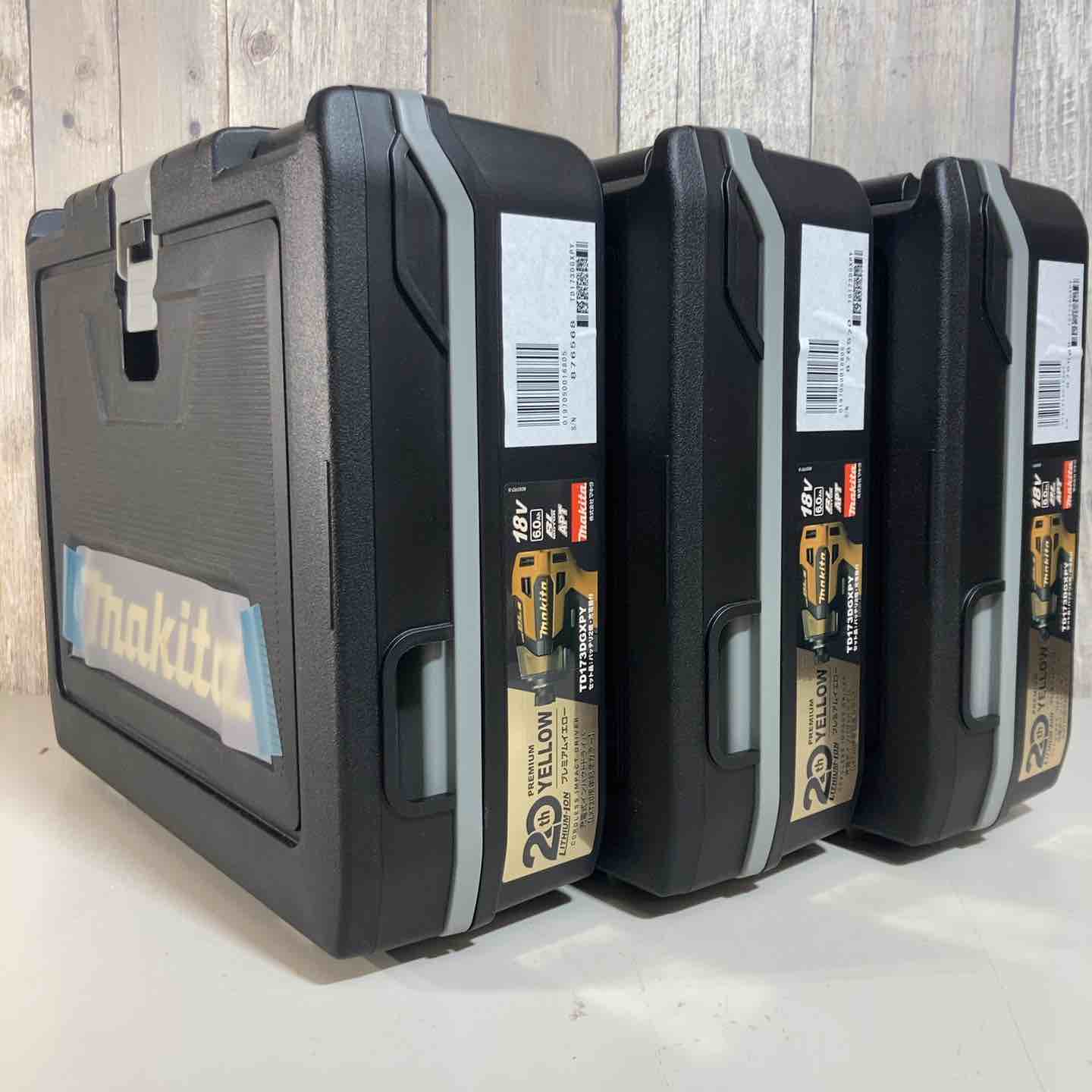◇マキタ(makita) コードレスインパクトドライバー TD173DGXPY 3台