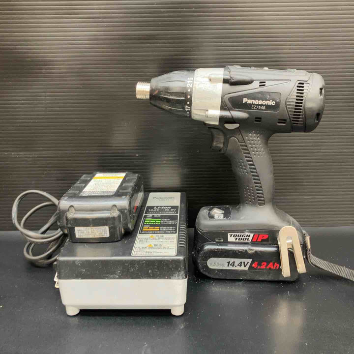 ★パナソニック(Panasonic) コードレスマルチインパクトドライバー EZ7548LS2S-H【川越店】