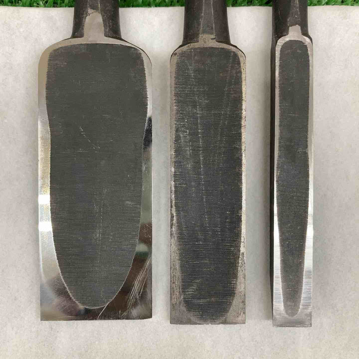【中古現状品】 鑿 のみ 是重 銘 3本組 【鴻巣店】