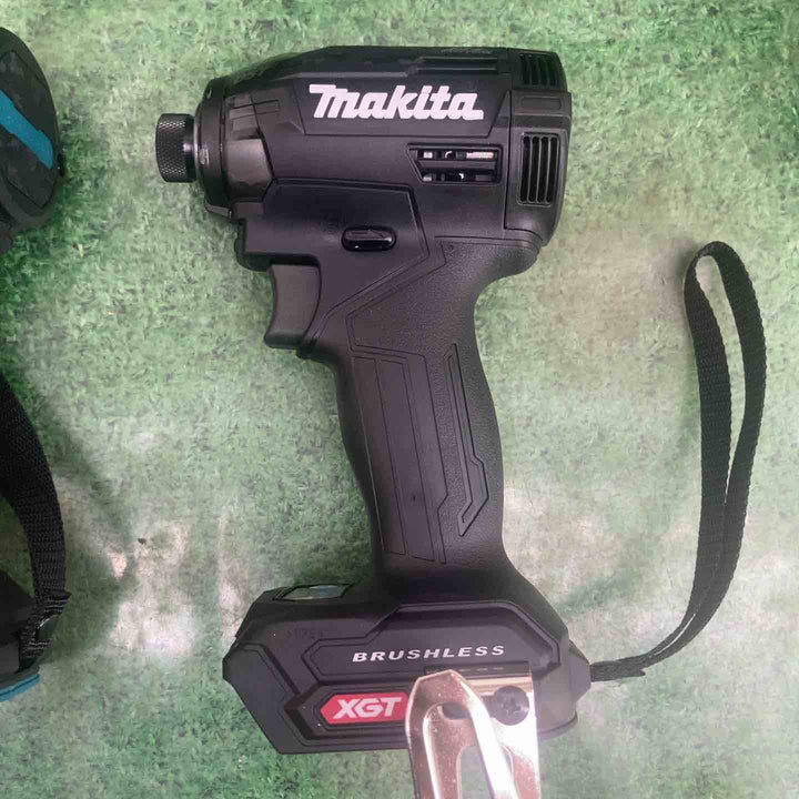 【未使用品】マキタ(makita) 40V Maxコードレスインパクトドライバー TD002GZ 3台セット品　青×2　黒×1