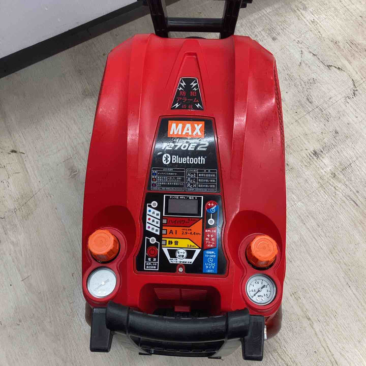 マックス(MAX) エアコンプレッサー AK-HH1270E2_レッド【川越店】
