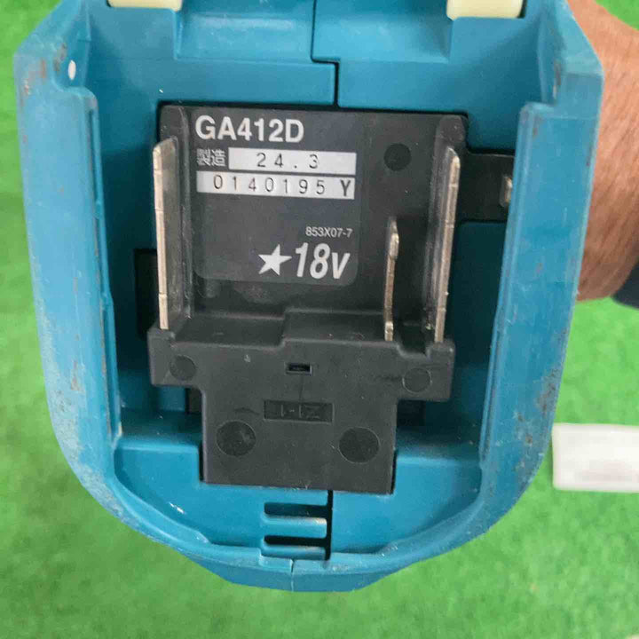 ★マキタ(makita) 100mmコードレスディスクグラインダ GA412DZ【川崎店】