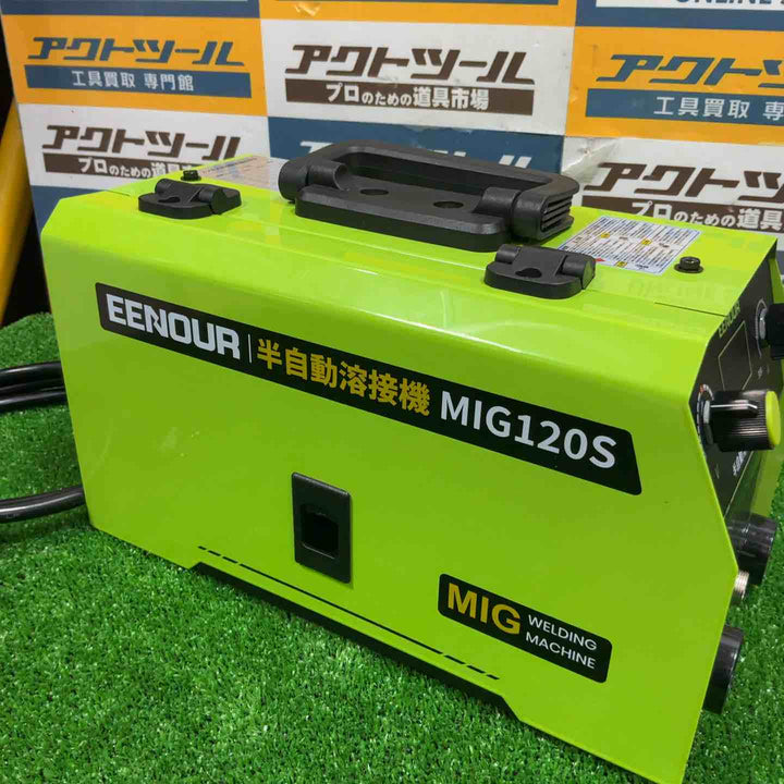 ◇EENOUR 半自動溶接機 MIG120S 100V インバーター溶接機【草加店】