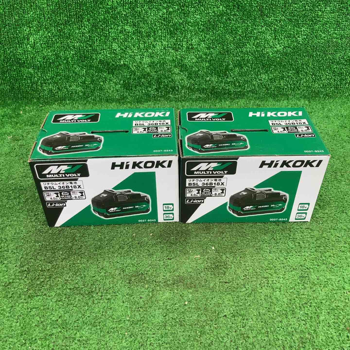 ★ハイコーキ(HIKOKI ※旧:日立工機) リチウムイオンバッテリー 36V/4.0Ah BSL36B18X【川崎店】