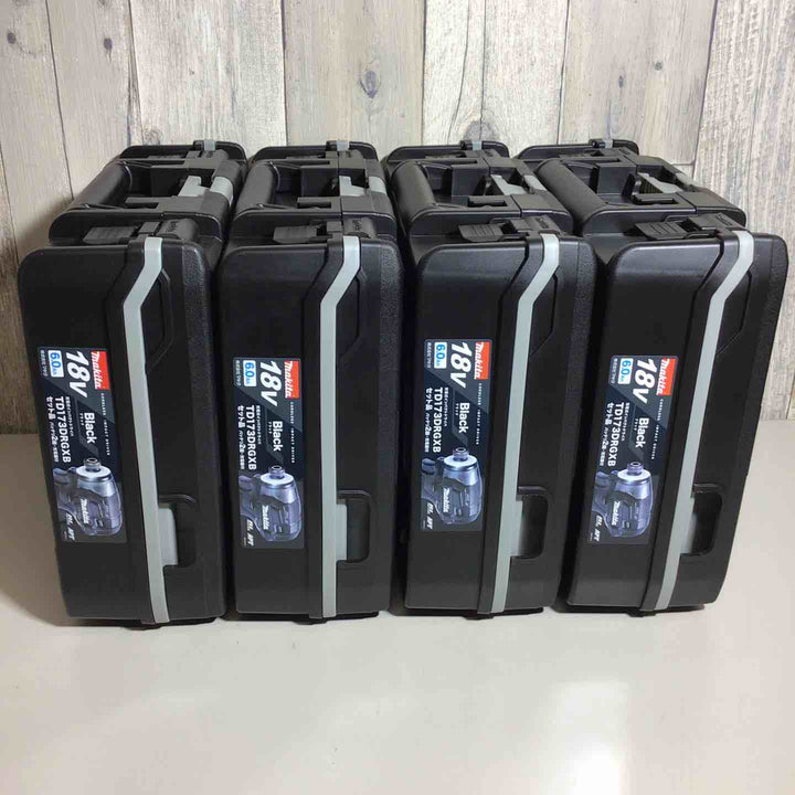 【未使用品】makita マキタ TD173DRGXB 4台セット ブラック 黒 インパクト インパクトドライバー【戸田店】