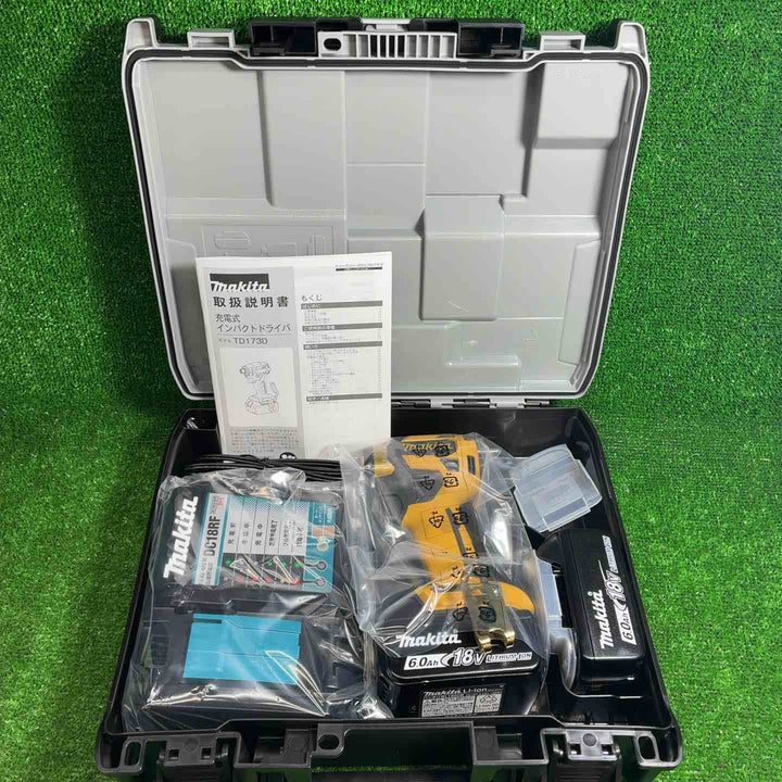 【未使用品】 マキタ (makita) コードレスインパクトドライバー TD173DGXPY LTX20周年限定色 プレミアムイエロー 【藤沢店】