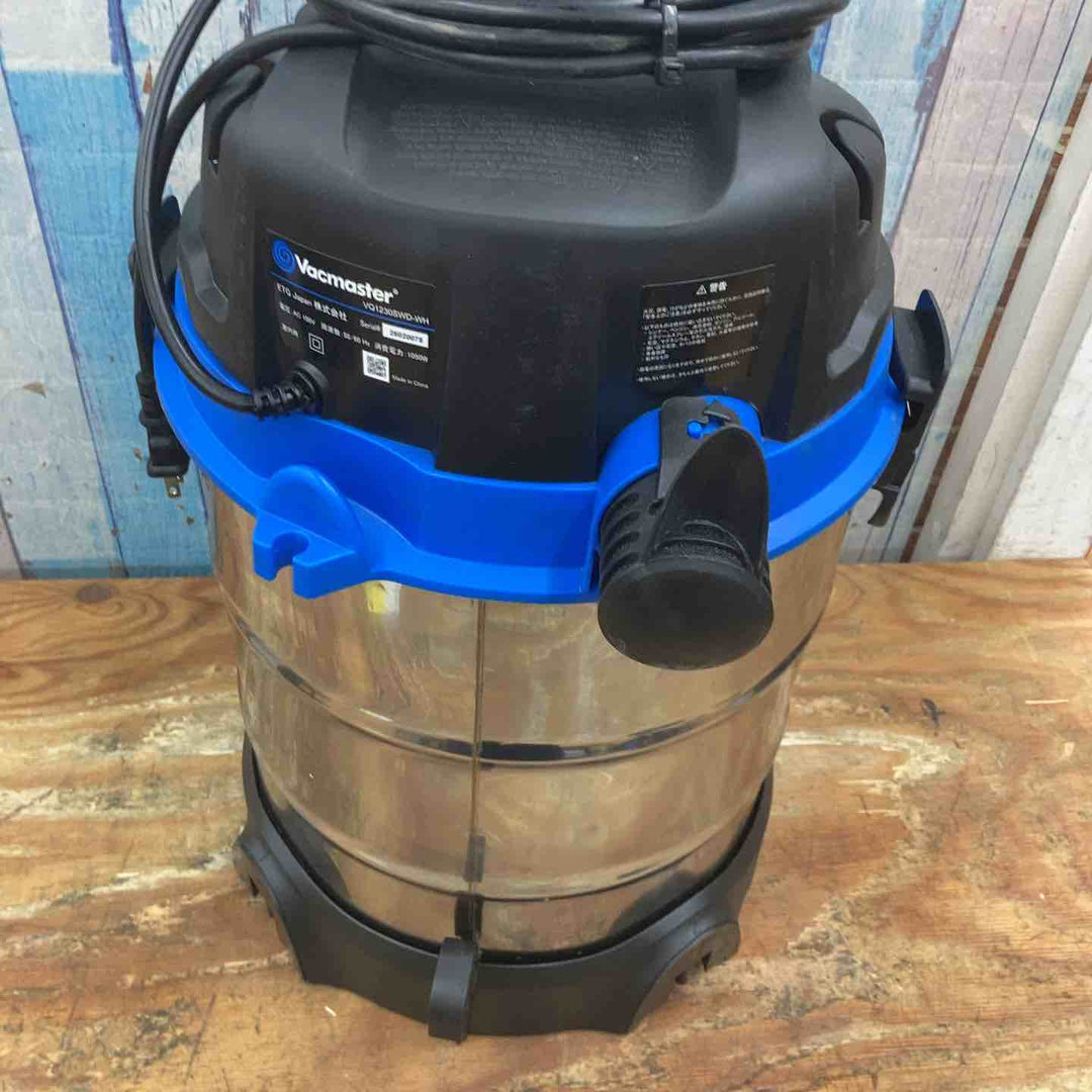 ◇Vacmaster(ETG Japan) 乾湿両用集じん機 VQ1230SWD-WH【柏店】