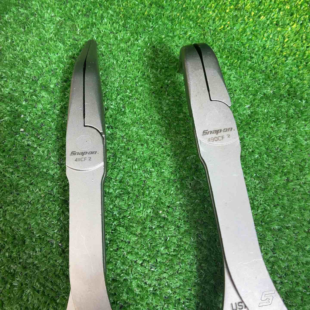 Snap-on ロングノーズプライヤー 411CF、ベントニードルノーズプライヤ 490CF【藤沢店】