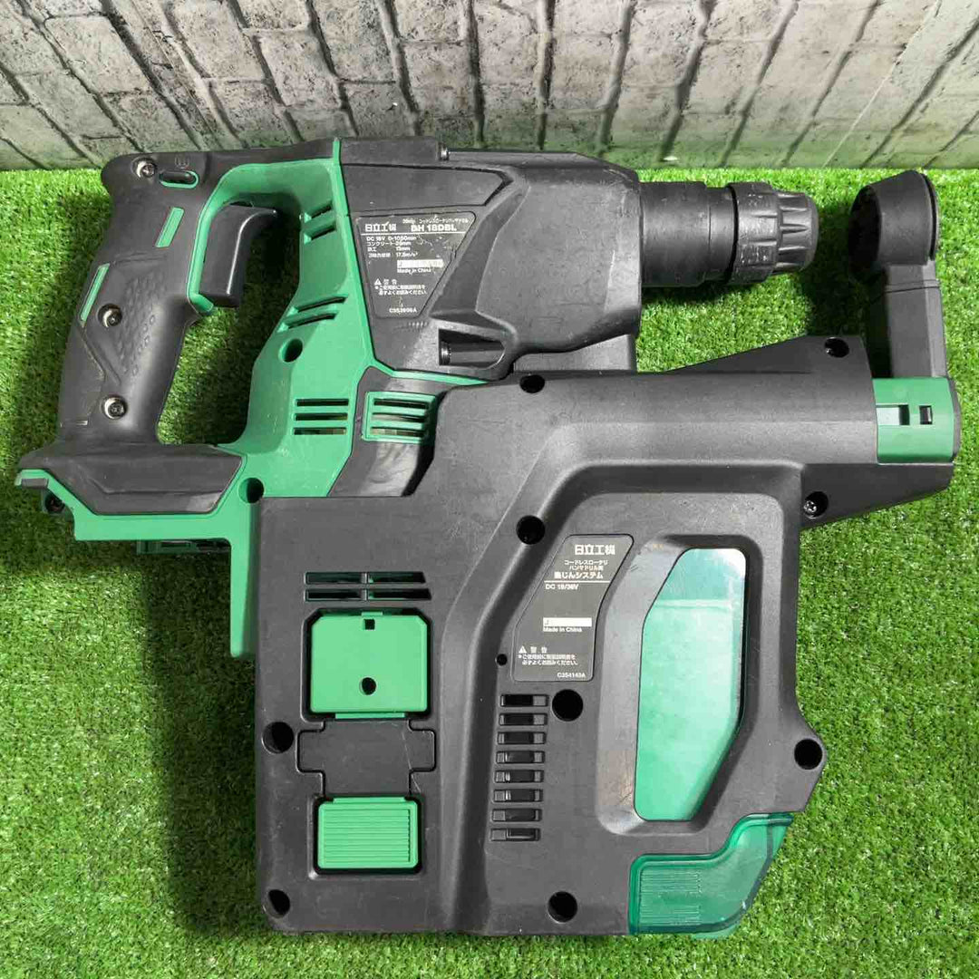 ☆ハイコーキ(HIKOKI ※旧:日立工機) コードレスロータリハンマドリル DH18DBL(NN)本体のみ【川口店】