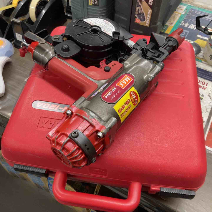 ◇マックス(MAX) 高圧コンクリート用エア釘打ち機 HN-120A　本体のみ【戸田店】