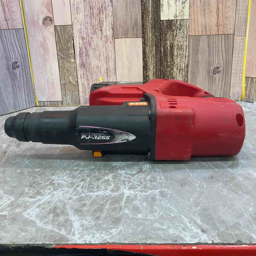 【中古品】◇マックス MAX  コードレスハンマドリル PJ-R265-B2C バッテリー2個付【八潮店】