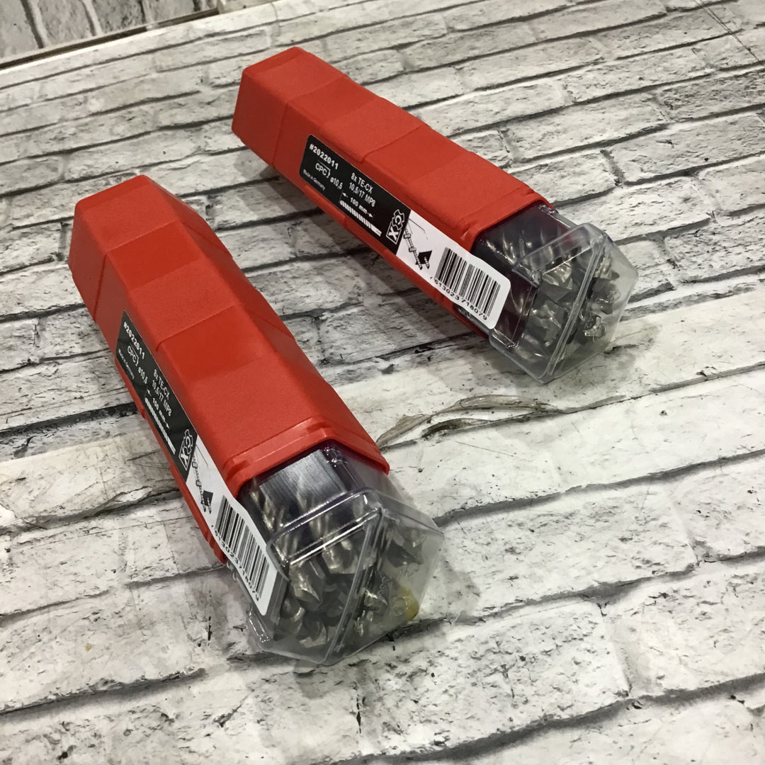 【未使用品】ヒルティ(HILTI) ドリルビット 8x TE-CX 10.5/17 MP8 Φ10.5 #2022011 2点【川口店】