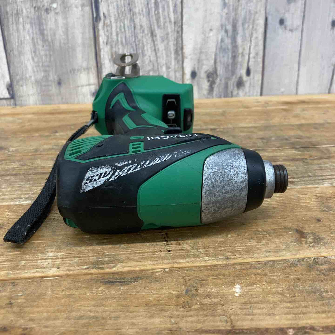 【中古美品】 ハイコーキ(HIKOKI ※旧:日立工機) コードレスインパクトドライバー WH14DBEL(NN)(L) 14.4V バッテリー付属 【東大和店】