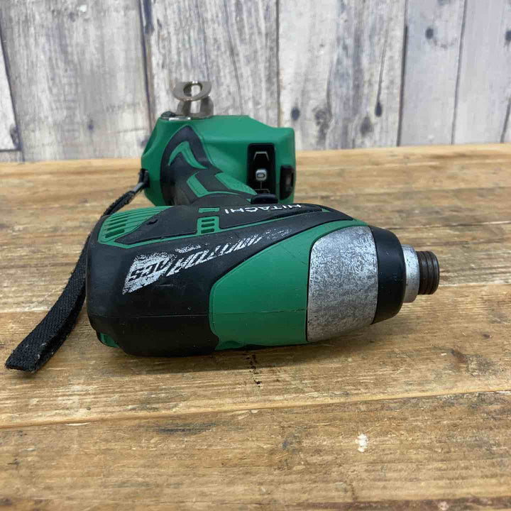 【中古美品】 ハイコーキ(HIKOKI ※旧:日立工機) コードレスインパクトドライバー WH14DBEL(NN)(L) 14.4V バッテリー付属 【東大和店】