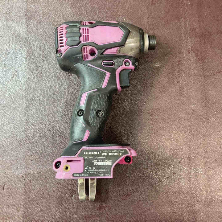 【中古品】 ハイコーキ(HIKOKI ※旧:日立工機) マルチボルト 18V コードレスインパクトドライバー WH18DDL2(2LXPK)(R) 【東大和店】