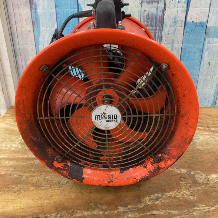 ミナト 排送風機 ダクトファン MDF-251A 《5mエアーダクト付きセット》 (口径250mm)【柏店】